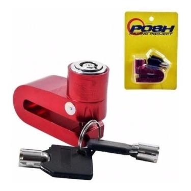 Imagem de Cadeado Trava Antifurto Para Disco Freio Moto E Bicicleta - TL35863 - 