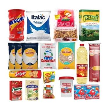 Imagem de Cesta Básica Mais Que Completa Com Granola E Leite Em Pó - Virtual Ver