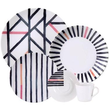 Imagem de Aparelho de Jantar Tramontina Street em Porcelana Decorada 20 Peças 96