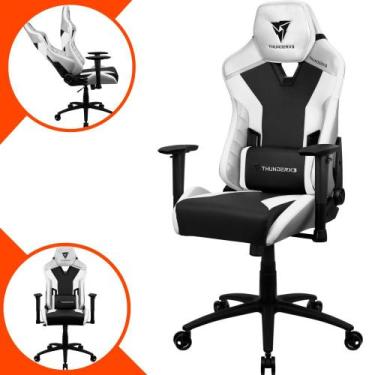 Imagem de Cadeira Modelo Gamer Para Escritório Alto Conforto Com Apoio de Lombar