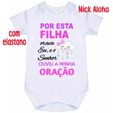 Imagem de Body bebê por esta filha orava eu, e o senhor ouviu a minha oração cód