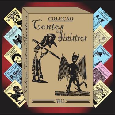 Imagem de Coleção Contos Sinistros em Versos de Cordel Vol.1 - Diagonal Cordéis