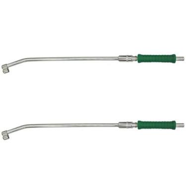 Imagem de Esguicho Pressão Jet Kit C/2 Para Mangueira De Jardim 2 Bicos Super - 