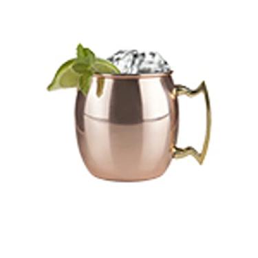 Imagem de True Caneca de cobre Moscow Mule Specialty Cocktail Drinkware, 473 ml, metálica