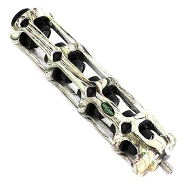 Imagem de ZSHJGJR Estabilizador de arco para tiro com arco de 17 cm, liga de alumínio, amortecedor de vibração, amortecedor de vibração, alumínio totalmente CNC usinado para acessórios de arco composto