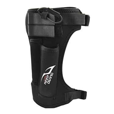 Imagem de Pegciuho Coldre de Coxa para Perna, Colete, Gancho de Suporte E Fecho de Laço, Preto