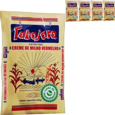 Imagem de Fuba de Milho Vegano Sem Gluten Pacote 450g Kit 5 Unidades - Tabajara