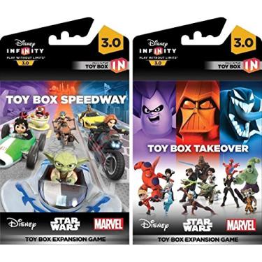 Imagem de Disney Infinity 3.0 Edition: Toy Box Takeover and Toy Box Speedway Game Expansion Bundle - Not Machine Specific