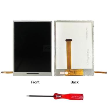 Imagem de Rinbers® Bottom LCD Screen Part Lower Display Replacement for Nintendo New 2DS XL LL Console with Opening Tool