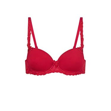 Imagem de Simone Perele Sutiã feminino Andora 3D moldado: estilo de sutiã camiseta francesa, Rosa pêssego, 30F