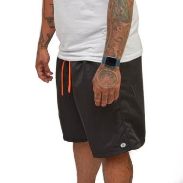Imagem de Short Bermuda Moda Praia Plus Size Masculino Tactel G1 G2 G3 - MP Moda