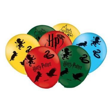 Imagem de Bexiga Balões Harry Potter Festcolor - 25 Unid. Cor Colorido