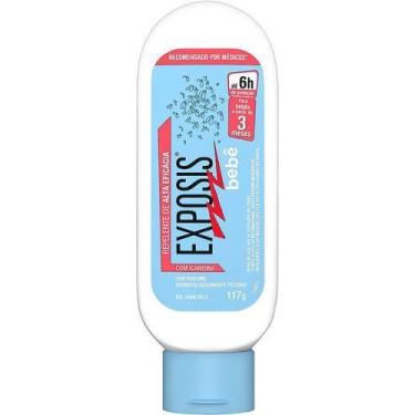 Imagem de Repelente Gel sem Perfume Exposis Bebê Caixa 117g