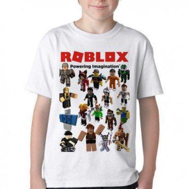 Imagem de Camiseta Infantil ou adulto Roblox Skins Blusa Criança todos tamanhos 