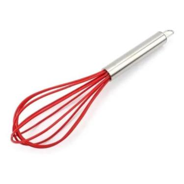 Imagem de Batedor De Ovos Fue Profissional 25cm Silicone Cabo Inox - Mimo Style