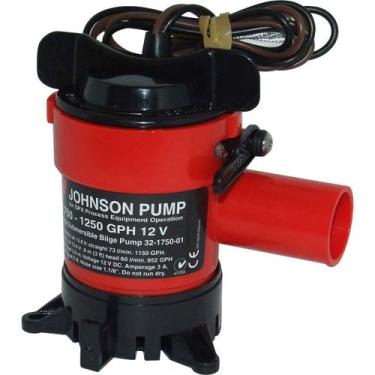 Imagem de Bomba de Porão 1250GPH Johnson Pump 12V