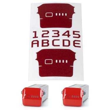Imagem de WRAPGRADE Adesivos de pele compatíveis com DJI Air 3 | Duas baterias (vermelho japonês)