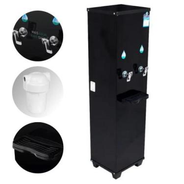 Imagem de Bebedouro De Água Industrial 25 L Office Black Resfiador 1 Torneira Ge