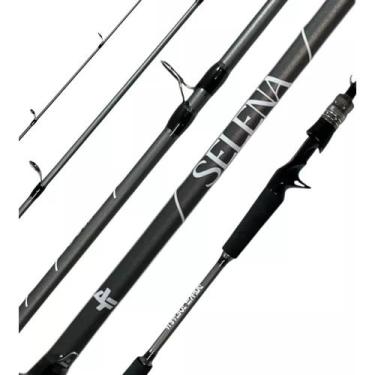 Imagem de Vara de Pesca 1,80mts 2 Partes Resistente Leve 14lb Grafite - ALBATROZ