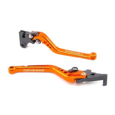 Imagem de Manete Esportivo Longo Stark Motocicleta Suzuki Dk 150 Haojue Dk150 - 