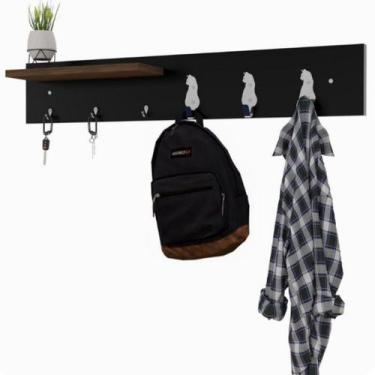 Imagem de Porta Chaves Organizador De Bolsas Com Prateleira P.M.G.C SF - ShopFor