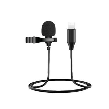 Imagem de Microfone Lapela Conector Lightning P/ smartphones 5 A 13-3m t - Soles