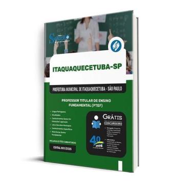 Imagem de Apostila Prefeitura de Itaquaquecetuba - SP - Professor Titular de Ens