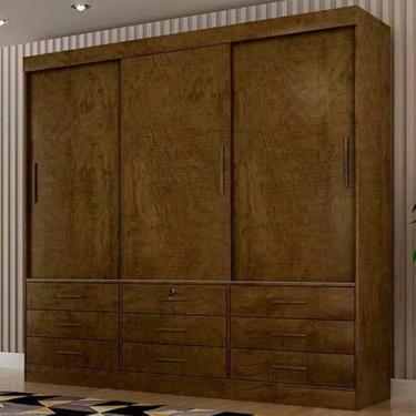 Imagem de Roupeiro Star 3 Portas Ipe Salleto Móveis Ipê - SALLÊTO MÓVEIS