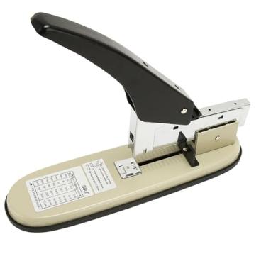 Imagem de Grampeador de Escritório Grande, Grampeador de 210 Folhas Sem Esforço Projetado Ergonomicamente Com Almofadas Antiderrapantes, Grampeador de Mesa para 23/8, 23/24 Pinos