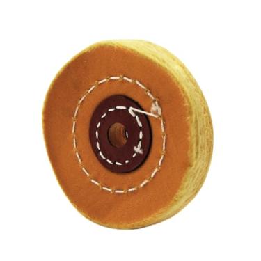 Imagem de Pedra de moagem roda de lã pano redondo disco roda abrasiva ferramenta para bancada moedor polimento roda 1pc 74 75 76 80mm ferramentas rotativas, pano amarelo
