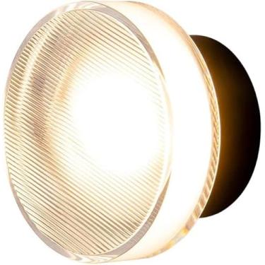 Imagem de 7W Branco Quente Luzes de Lavagem de Parede M-INI Luz de Parede Redonda Arandela Iluminação Luminária de Parede Interna, Decoração de Casa Lâmpadas de Parede para Sala de Estar Quarto Corred