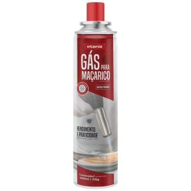 Imagem de Cartucho de Gás Refil para Maçaricos e Ferramentas 400ml/215g Etaniz