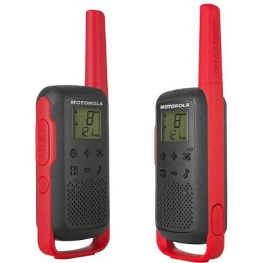 Imagem de 2x Rádio Comunicador MOTOROLA T210BR 32KM HT TALKABOUT