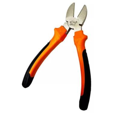 Imagem de Alicate de corte diagonal polido cabo isolamento térmico ergonômico 6"