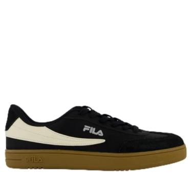 Imagem de Tênis Fila Court 80 Preto e Creme
