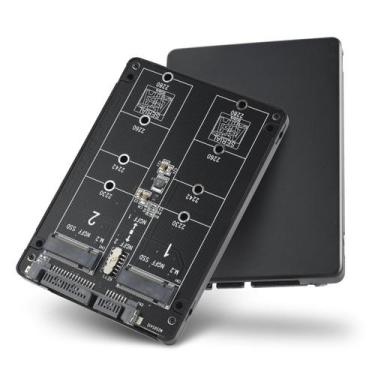 Imagem de Adaptador ELUTENG M.2 SATA NGFF para SATA III 6Gbps - para SSD
