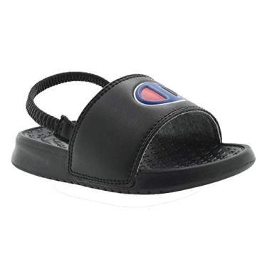 Imagem de Tênis infantil Champion Super Slide (infantil), Preto, 5 Toddler