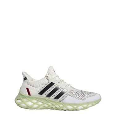 Imagem de adidas Tênis de corrida feminino Web Boost, Branco nuvem/cinza dois/branco cristal, 42