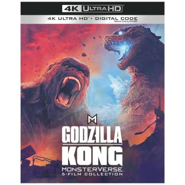 Imagem de Godzilla/Kong MV 5-Film Coll (4K UHD + Digital)