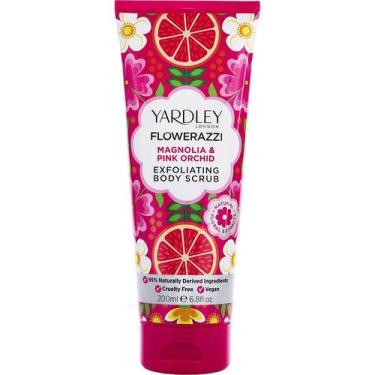 Imagem de Creme Feminino Yardley Flowerazzi Magnolia & Pink Orchid Esfoliante 20