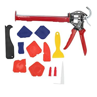Imagem de 360 Graus Kit de Ferramentas de Pistolas de Calafetagem Com Espátula de Silicone, Raspador, para Vedação de Tanque de água No Banheiro da Cozinha