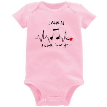 Imagem de Body Bebê La La Lá - Foca na Moda, Rosa bebê, GG
