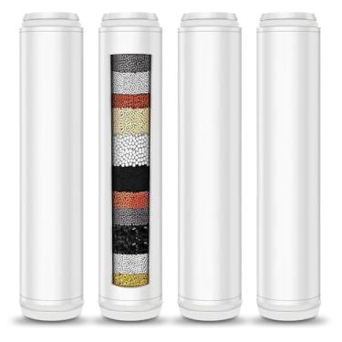 Imagem de Substituição de filtro de chuveiro multiestágio compatível com filtro de chuveiro PWERAN para chuveiro portátil, pacote com 4