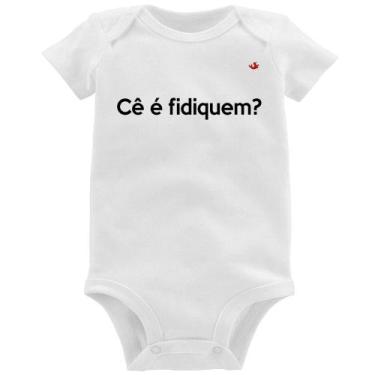 Imagem de Body Bebê Cê é fidiquem - Foca na Moda, Branco, G