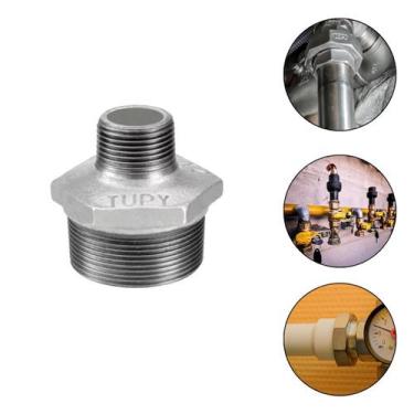 Imagem de Niple Redução Duplo Galvanizado BSP 2 X 1.1/2 Tupy 