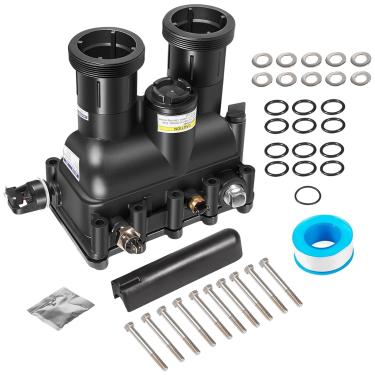 Imagem de YMT 77707-0016 Serve para kit de substituição de coletor de piscina e aquecedor de spa compatível com MasterTemp/Max-E-Therm 400