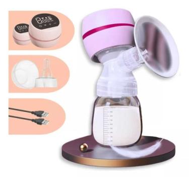 Imagem de Bomba Elétrica Amamentação Sugador Leite Mamadeira Sem Fio - Lof-V