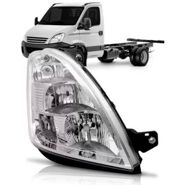 Imagem de Farol para Iveco Daily 2008 a 2020 Elétrico Com Motor - DEPO, Direito