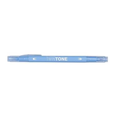 Imagem de Tombow, Caneta Twintone Dual Pen - Tom Pastel - 1 Unidade (Sax Blue)