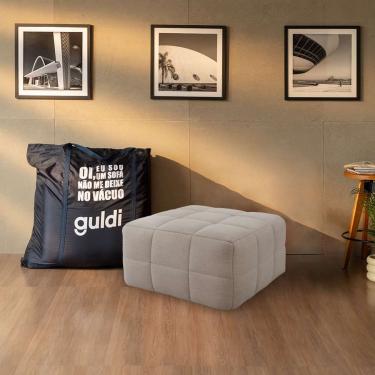 Imagem de Módulo Puff Sofá Guldi Popup Linho Cru